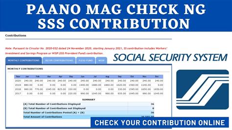 how to check sss contribution online|Iba pa.